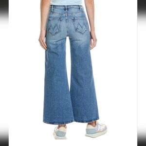 Mother Denim Hustler Roller Ankle, Size 30, NWT, High On The Hog Wash